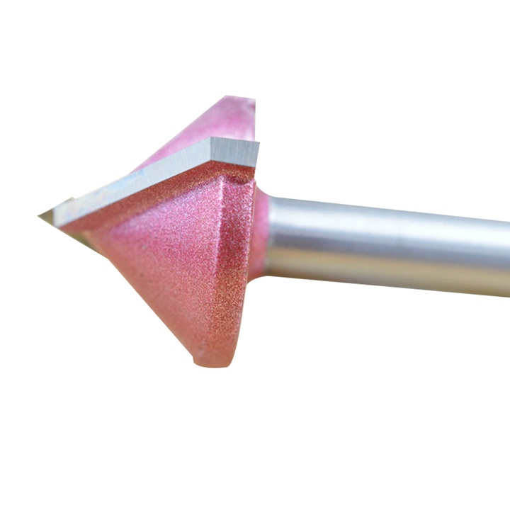 Mũi Phay rãnh V, Mũi soi, Vát cạnh, 60 độ, 90 độ , 120 độ .Bản 22 và bản 32. Mũi dùng cho máy CNC Router.