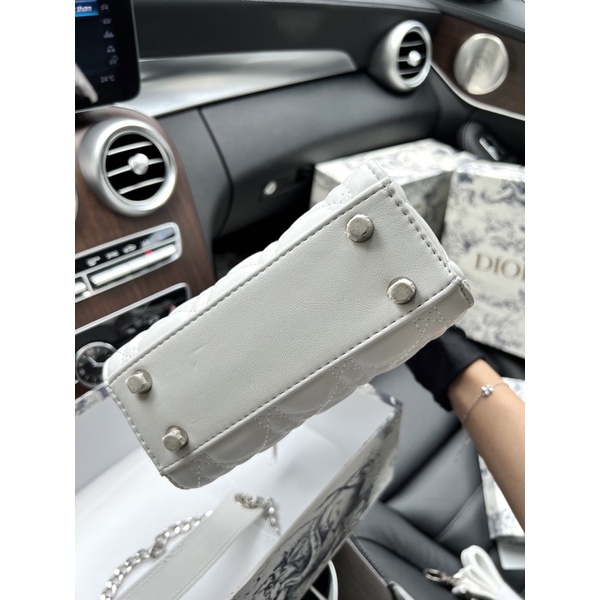 Túi dior lady 3 ô size 17 FULL BOX