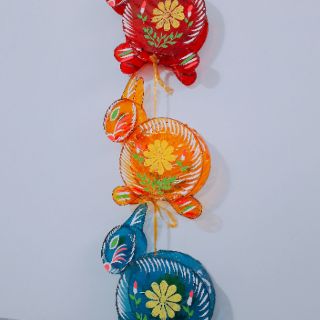 Lồng đèn Trung thu giấy kiếng hình con thỏ