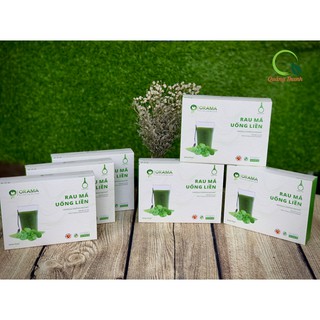 Bột rau má orama không đường quảng thanh - combo 6 hộp