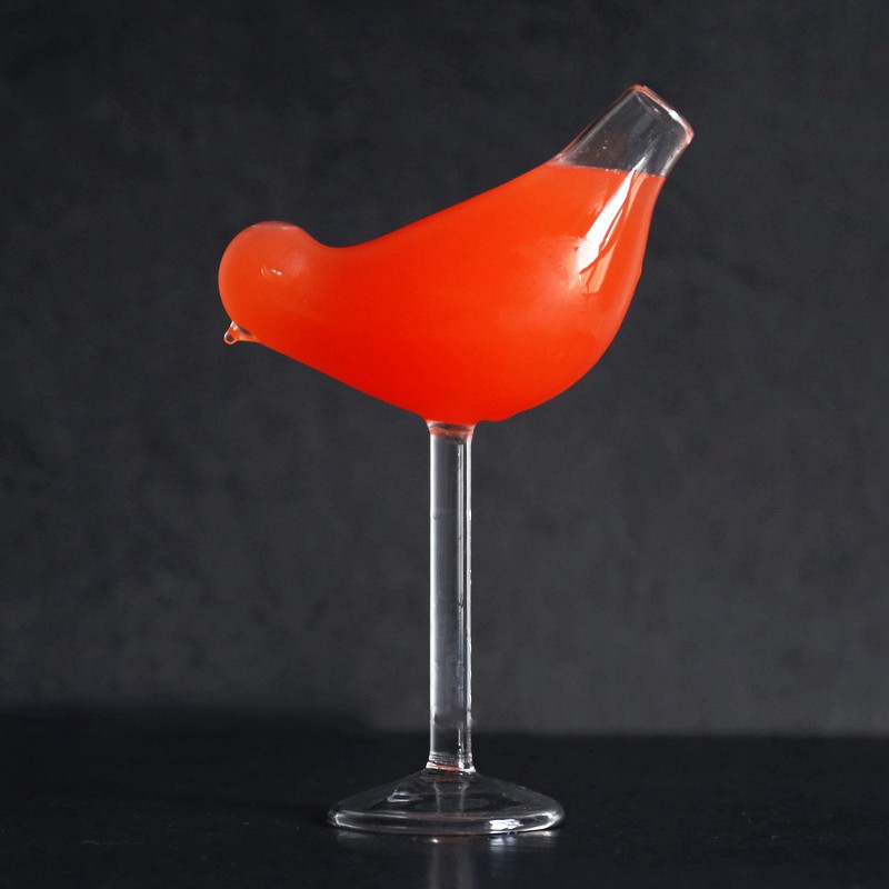 Ly uống rượu vang tạo hình chú chim sáng tạo | BigBuy360 - bigbuy360.vn
