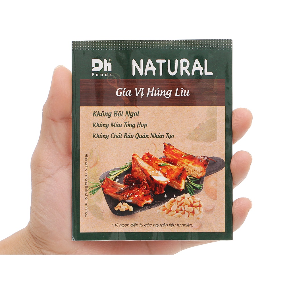Gia vị húng lìu DH Food Natural gói 10g