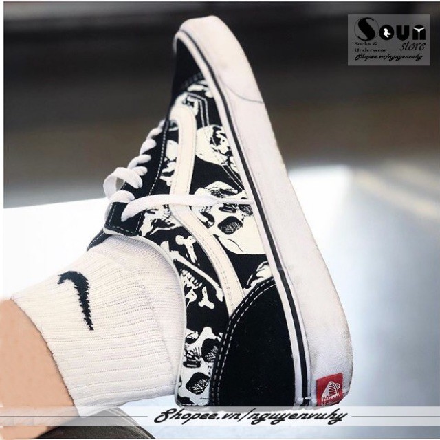 🌟FREESHIP🌟Tất/Vớ Nike cổ trung thể thao nam nữ qua mắt cá hàng siêu đẹp VN XNK