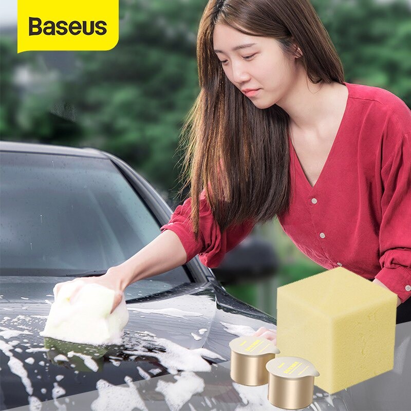 Bóng Xà Phòng Baseus Effervescent Ball For Car Washing Hòa Vào Nước Tạo Thành Dung Dịch Tẩy Rửa, Dùng Để Vệ Sinh