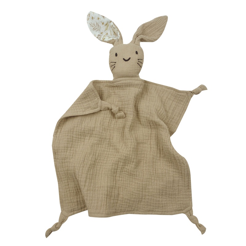 Chăn Bằng Cotton Mềm Mại Hình Thú Nhồi Bông An Toàn Cho Bé