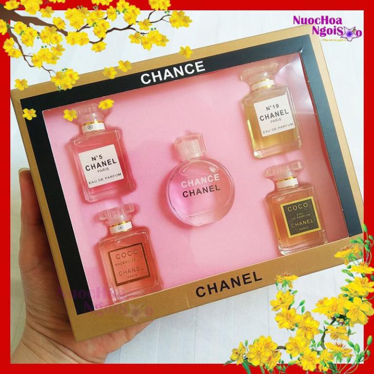 Bộ combo 5 chai nước hoa l cao cấp | BigBuy360 - bigbuy360.vn