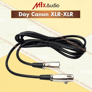 Dây cáp kết nối âm thanh chuẩn XLR-XLR dùng cho Micro, Soundcard cao cấp chống sôi, rè, hú..Bảo hành 6 tháng