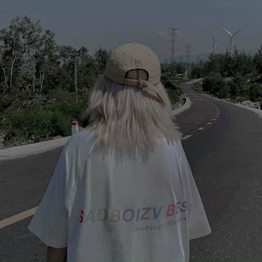 ÁO THUN UNISEX NAM NỮ ĐỀU MẶC ĐƯỢC FORM RỘNG CHẤT VẢI TICI XỊN KIỂU DÁNG XÌ TEEN SADBOI