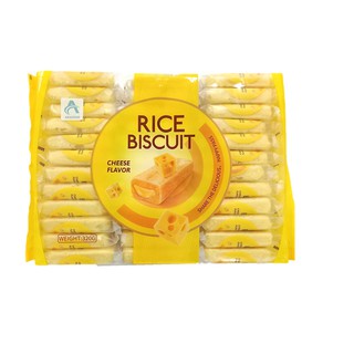 Bánh Gạo Rice Biscuit Asia Food Gói 320g 3 Vị