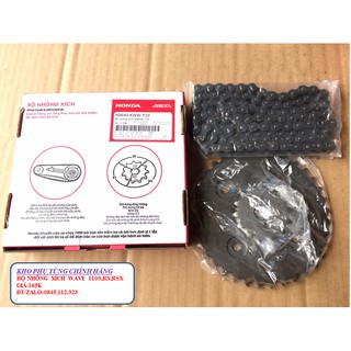 Bộ nhông xích wave 110 s ,rs,rsx