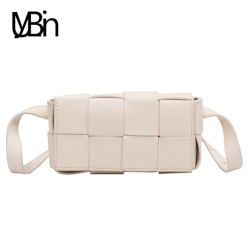 Túi đeo chéo mini Buylin bằng da PU thời trang cho nữ