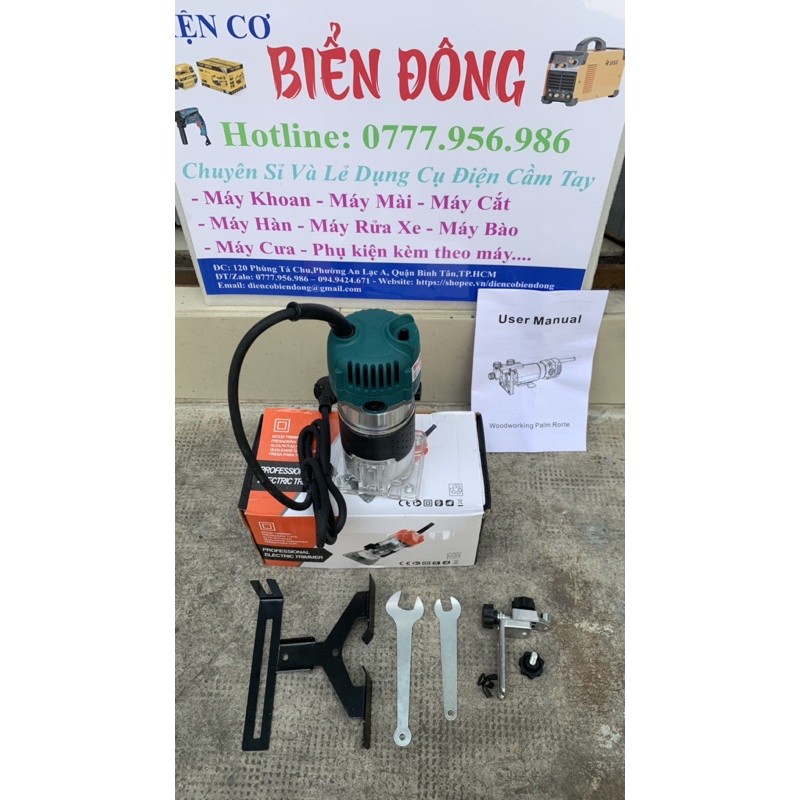 Máy phay gỗ 🥑 FREESHIP 🥑 Máy Phay Gỗ MAKITA 6mm RT3709 máy soi THÁI LAN thiết kế nhỏ gọn soi mộng gỗ, phay gỗ, tạo rãnh