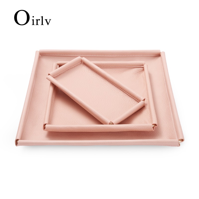 Khay Trưng Bày Trang Sức / Đồng Hồ / Nhẫn / Trang Sức Bằng Da P116