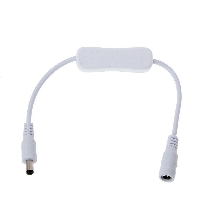 Dây cáp công tắc nguồn DC 5.5*2.1mm cho đèn LED dây