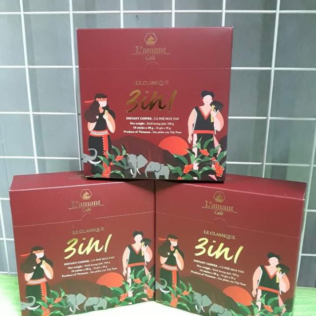 CÀ PHÊ HÒA TAN LAMANT 3IN1