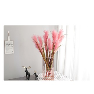 Nhành cỏ lau - hoa giả cao cấp