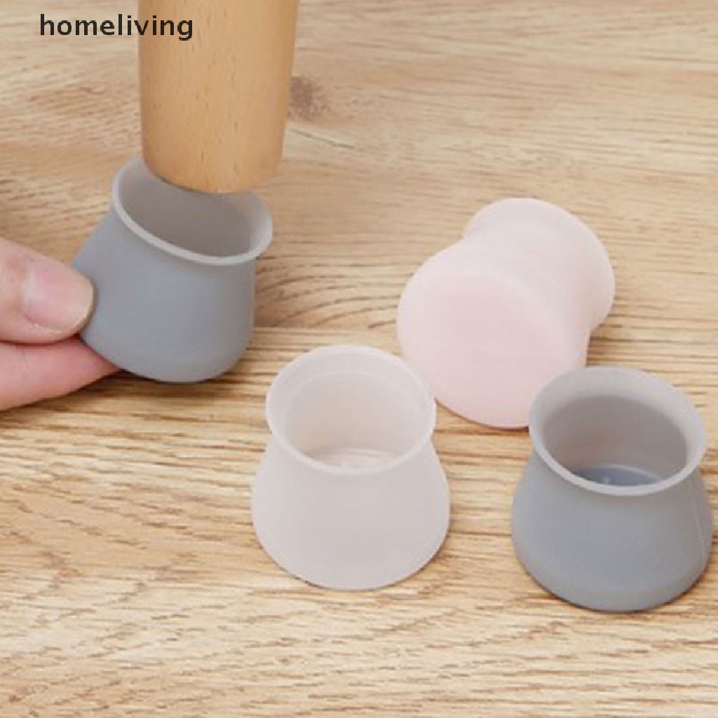 Miếng bọc chân bàn ghế bằng cao su silicone hình tròn tiện lợi chất lượng cao