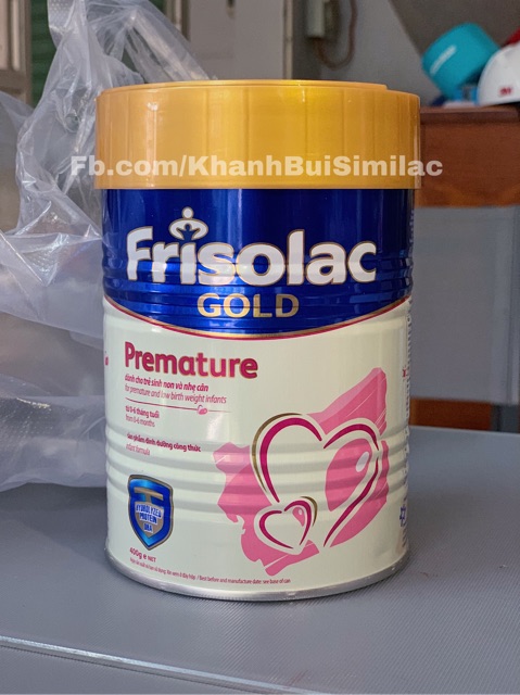 Sữa bột Friso Frisolac Premature 400g