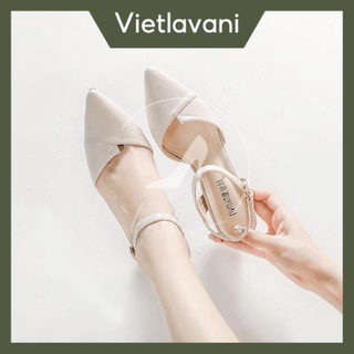 Giày Nữ 3 Phân Mũi Nhọn Phong Cách Hàn Quốc Mã TMP1