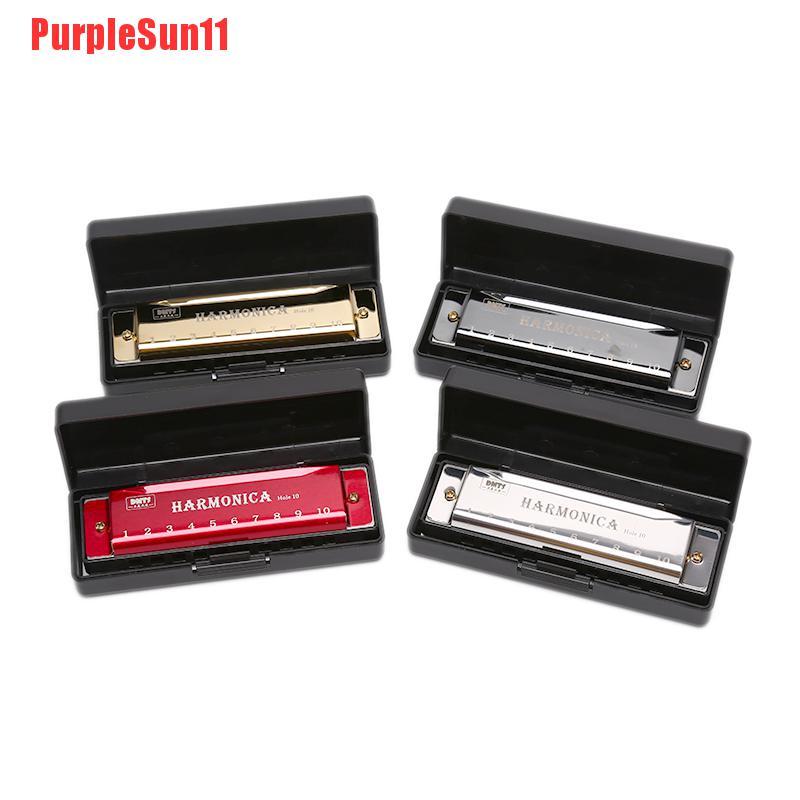 Kèn Harmonica 10 Lỗ Dành Cho Người Mới Bắt Đầu Học