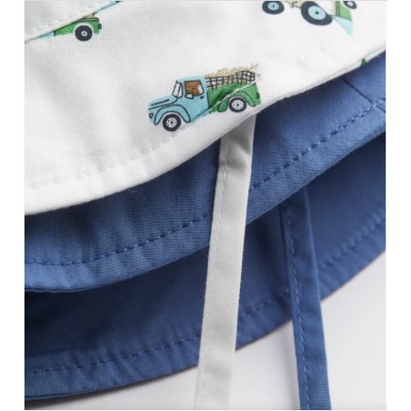 Set 2 mũ vành có dây bé HM