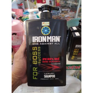dầu gội đầu ironman 650g