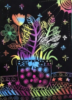 Sổ tay sáng tạo rainbow scratch