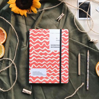 Sổ ruột Dotgrid Crabit Notebuck - Geometric
