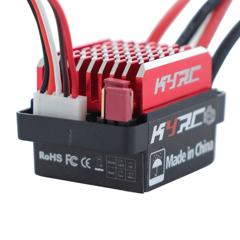 Bộ Điều Khiển Tốc Độ Phanh Sau ESC Không Thấm Nước 1060 60A Cho Xe Điều Khiển Từ Xa Axial Scx10 Trx4 1 / 10