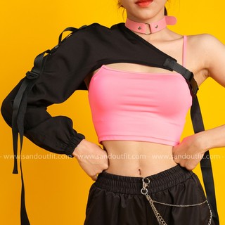 [Có Sẵn - FREESHIP] Cánh tay rời phối áo Đen (video kèm ảnh thật)