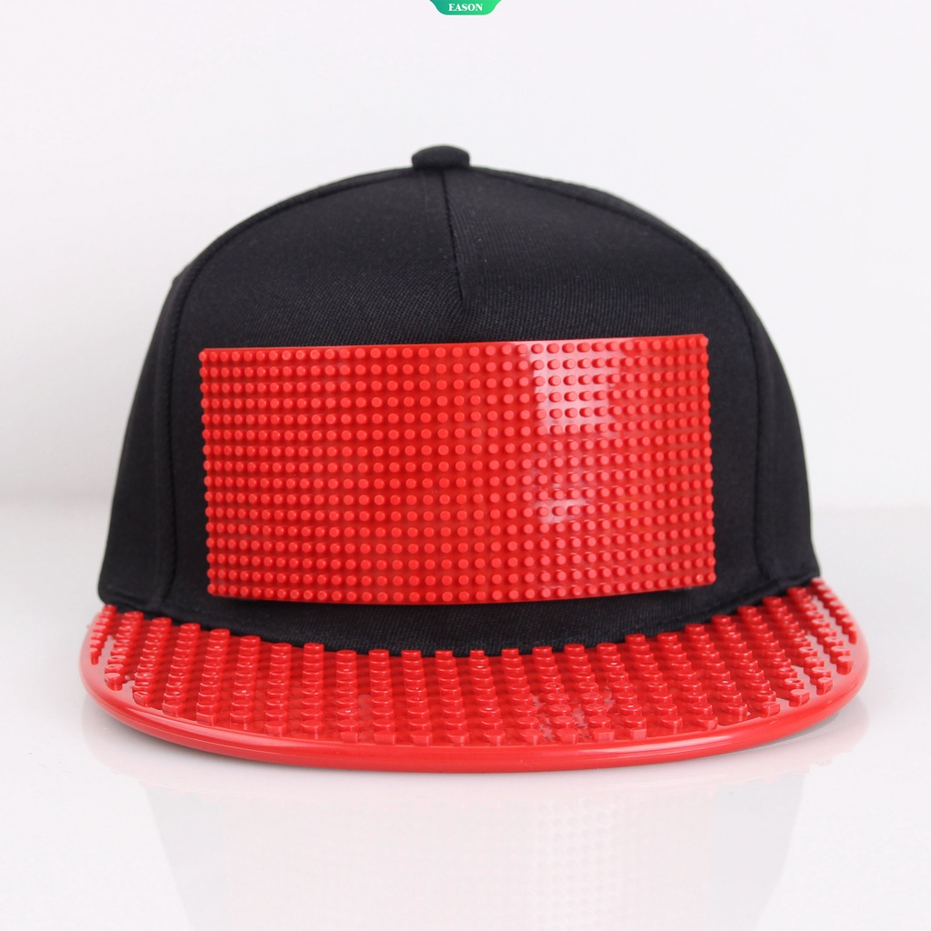 Nón Hiphop Lắp Ráp Lego Hình Nhân Vật Hoạt Hình Kawaii Âu Mỹ Sáng Tạo Cho Cha Mẹ Và Bé DIY