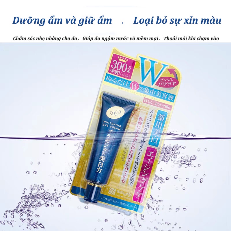 [ƯU ĐÃI SỐC]  🍀kem dưỡng mắt Meishoku Placenta Medicated Whitening Eye Cream 30g Nhật Bản | BigBuy360 - bigbuy360.vn