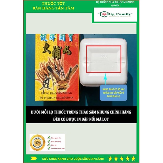 TRÙNG THẢO SÂM NHUNG MALAYSIA MẪU MỚI 2022_HIỆU QUẢ TĂNG THÊM 30%.