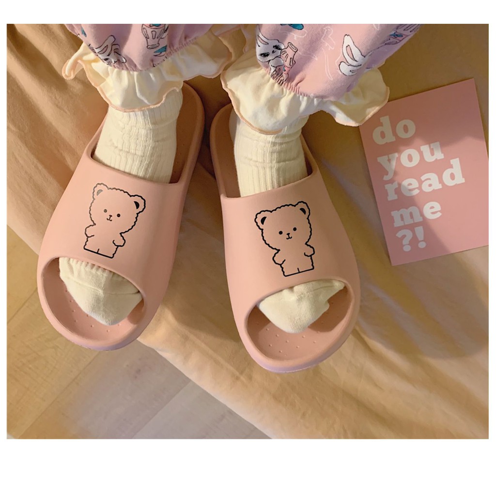 Dép nữ quai ngang chống trượt té và êm chân - US337