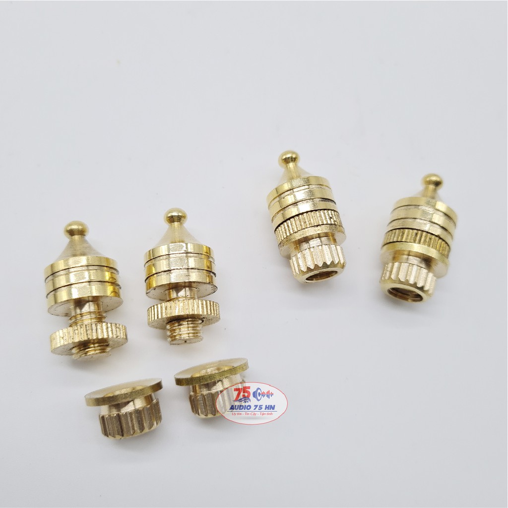 Chân đinh chống rung loa amply QYY, đỡ kệ