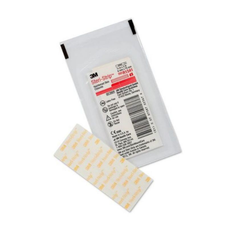 Miếng dán thay chỉ khâu da Steri-Strip R1541 6mm x 75mm (1/4IN x 3IN)
