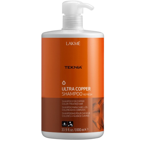 [LAKME-CHÍNH HÃNG] DẦU GỘI DƯỠNG MÀU TÓC NHUỘM (MÀU ĐỒNG) LAKME TEKNIA COPPER SHAMPOO 1000ML NEW 2020