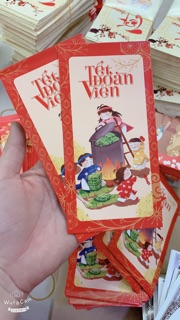 Combo 100 bao lixi tết khổ lớn (10 sấp)