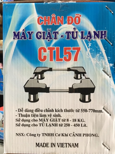 Chân máy giặt,tủ lạnh 270-450L (8-18kg)