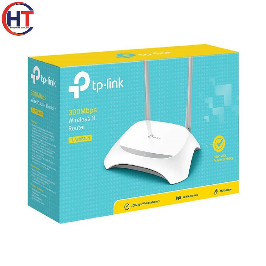 Bộ Phát Sóng Wifi Tp -Link WR840N Tốc Độ 300mhz