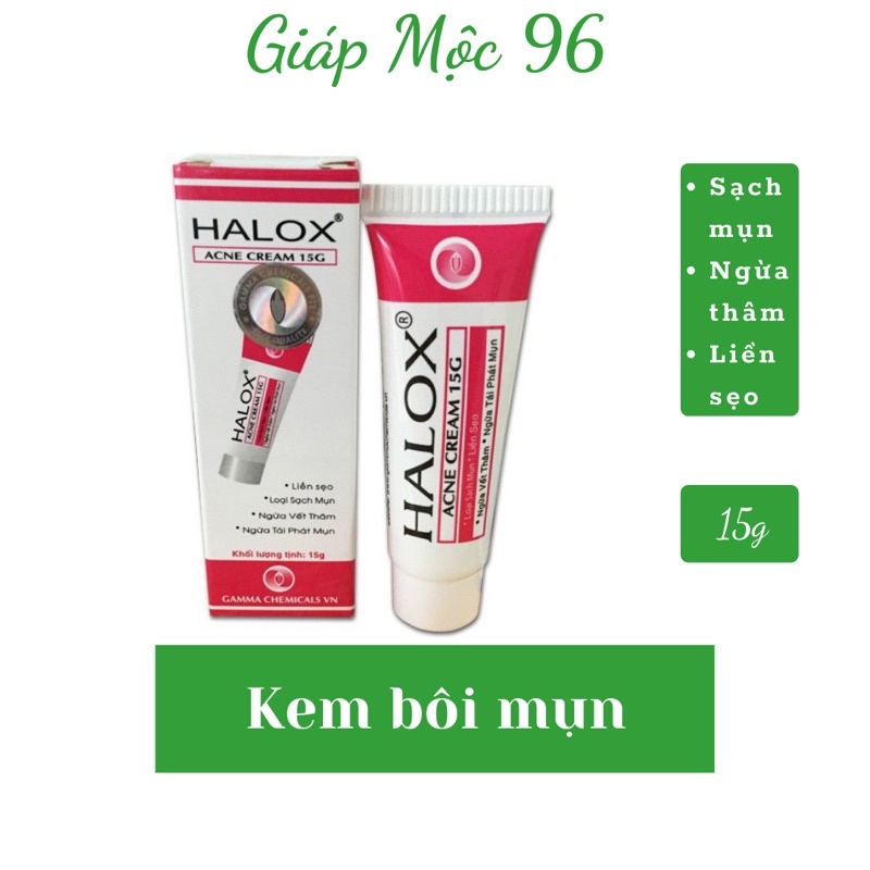 Kem bôi mụn Halox