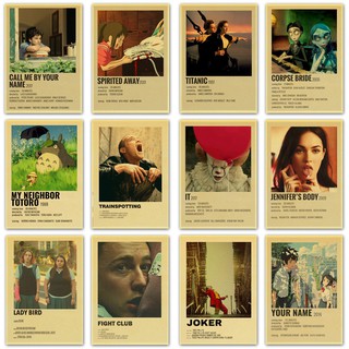 Áp phích dán tường phong cách cổ điển dùng để trang trí phòng khách