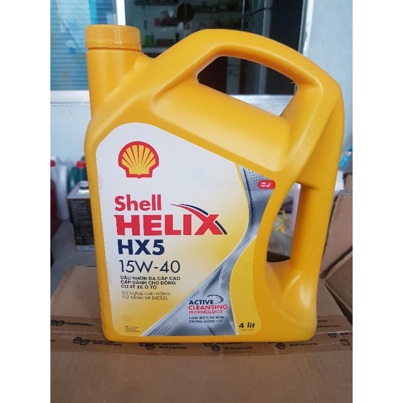 TIENTAIOIL dầu nhớt ô tô shell helix HX5 15W40