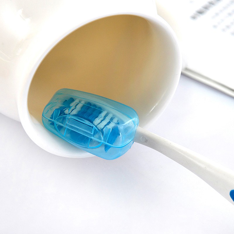 Nắp bảo vệ tiện lợi cho đầu bàn chải đánh răng