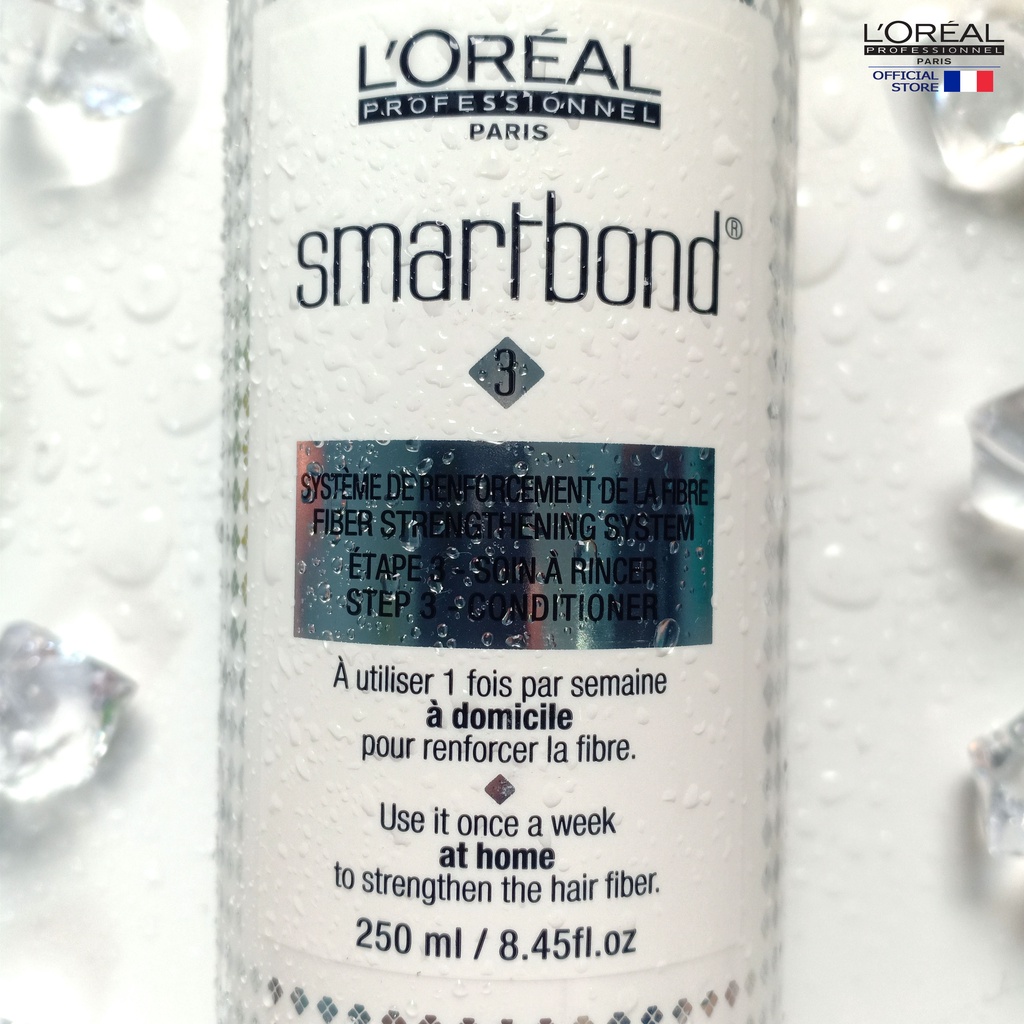 🇫🇷 Xả Loreal Smartbond Giúp Tóc Dưỡng Ẩm Bóng Mượt Và Chắc Khỏe Hơn 250ml