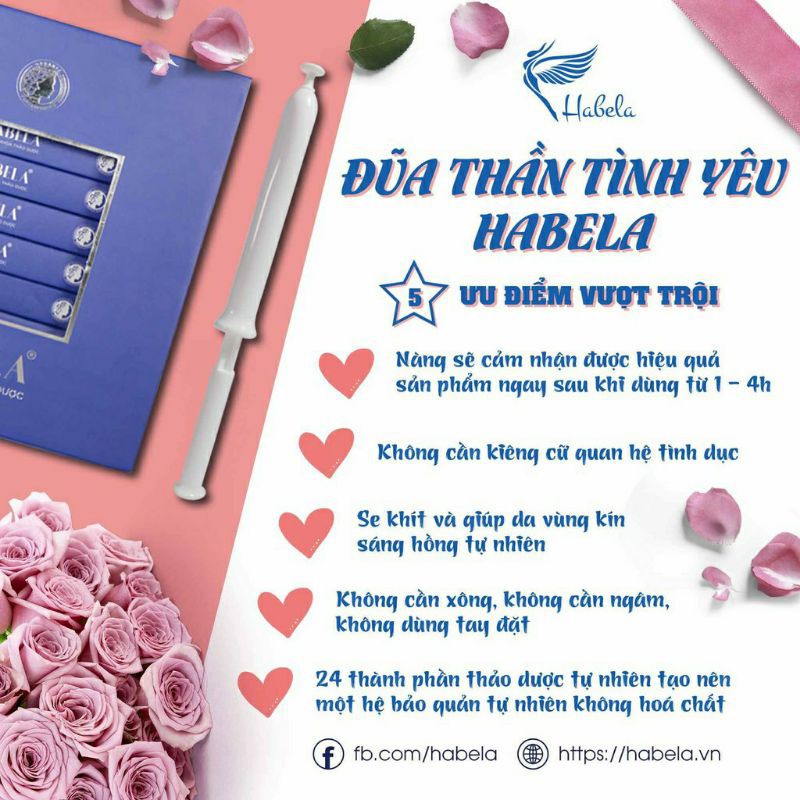 Đũa thần tình yêu Habela - Giải pháp giúp chị em tăng phần hưng phấn