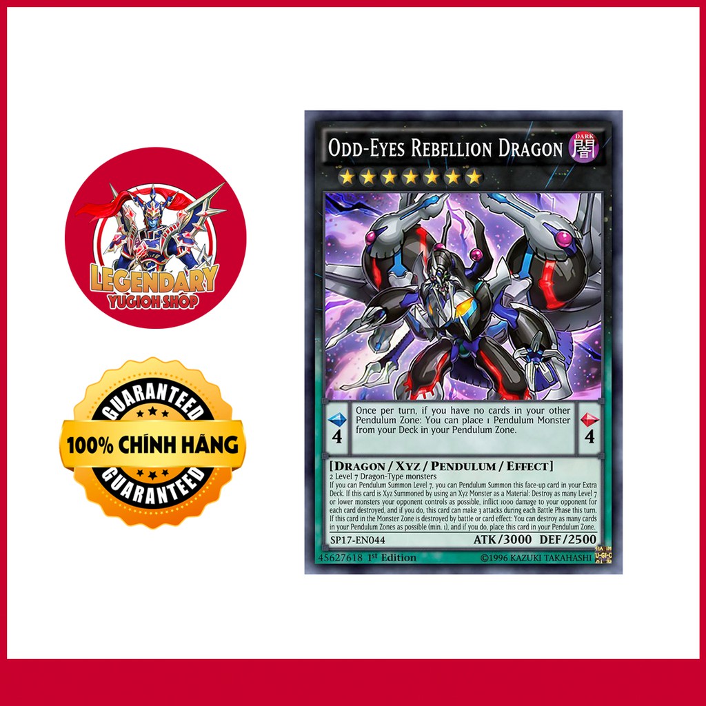 Odd-Eyes Rebellion Dragon