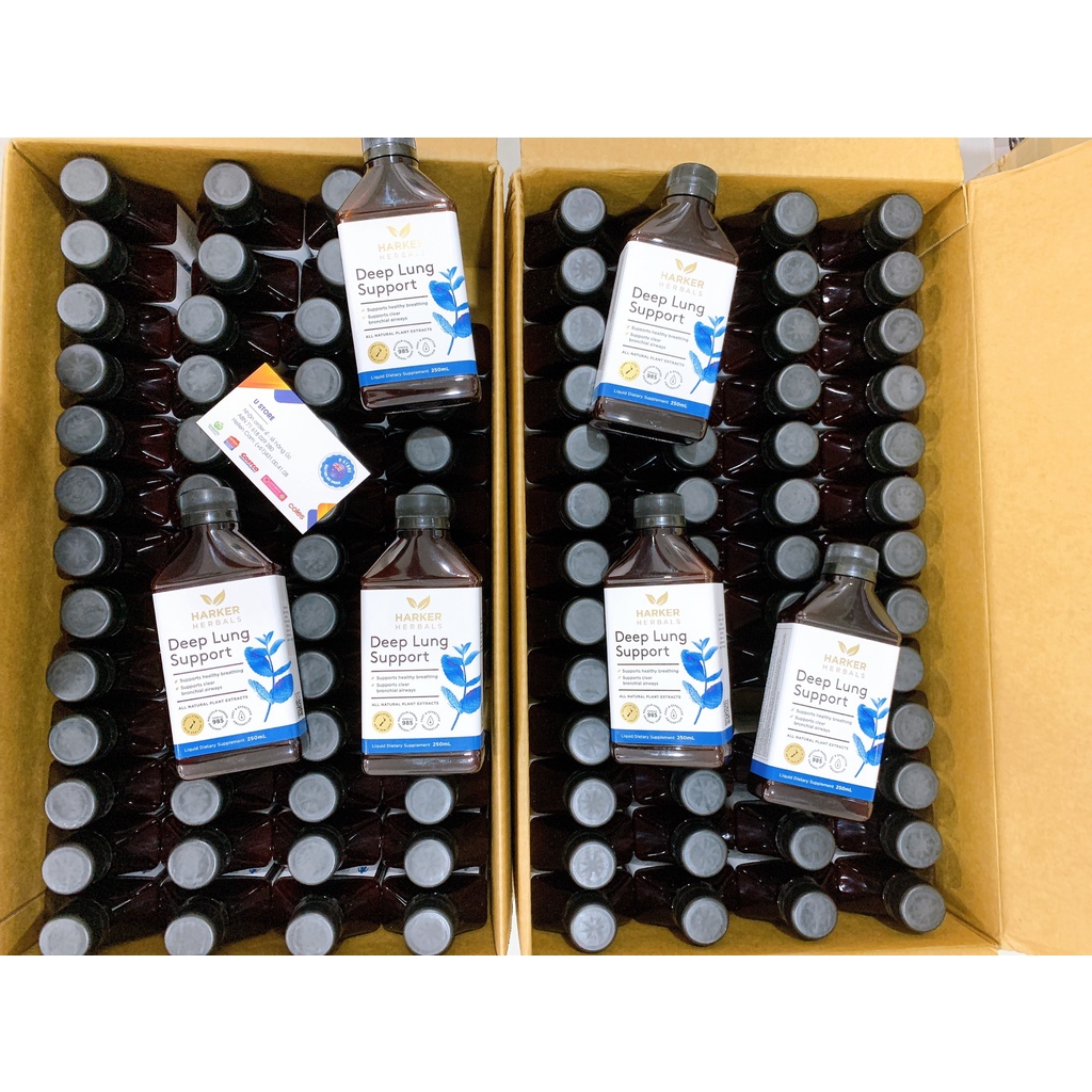 Siro Hỗ Trợ Hô hấp Harker Herbals Deep Lung Support