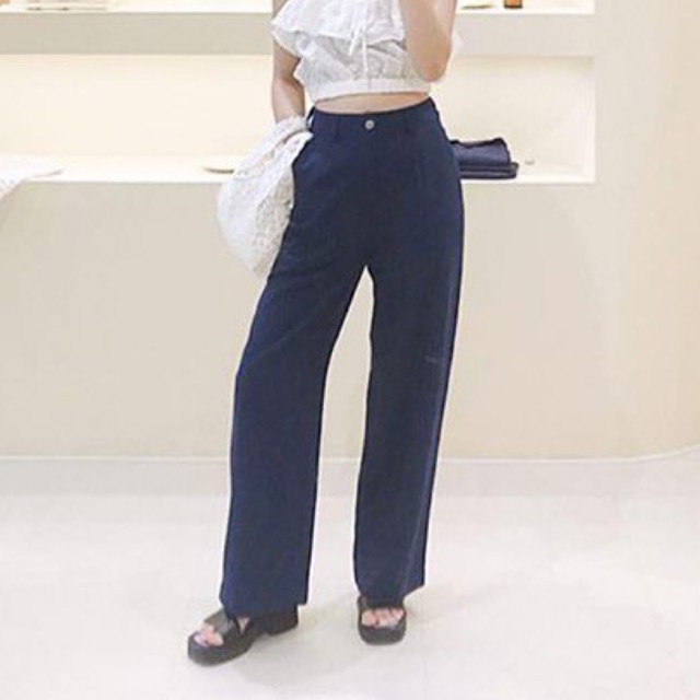 Naked By V - Quần đũi Linen Culottes