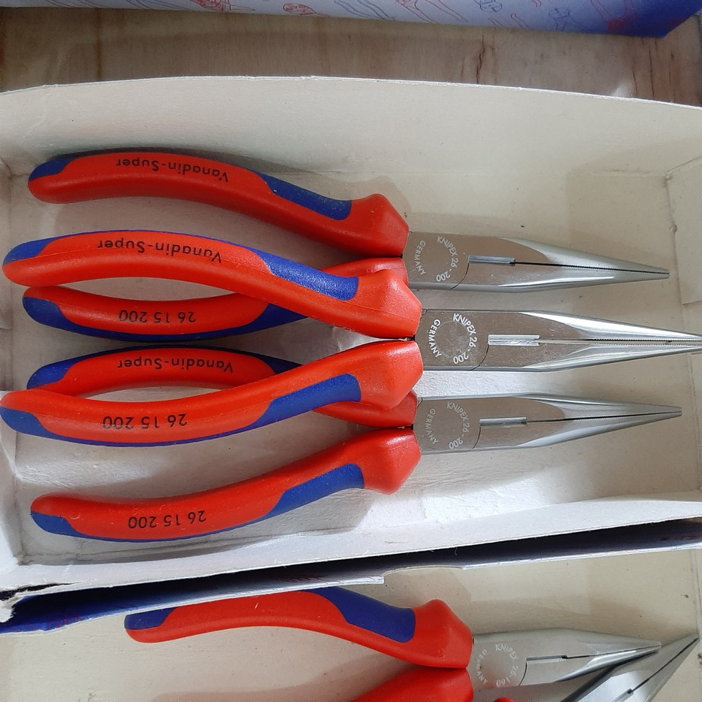 Kìm mũi nhọn Knipex -# 340220.0200,340220.0300